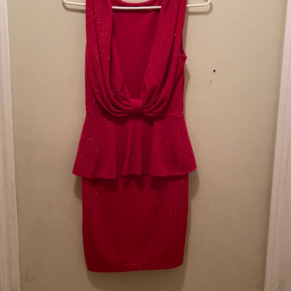 Red dress